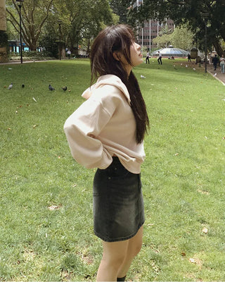 (Skort) Denim Skirt Pants - 4 sizes