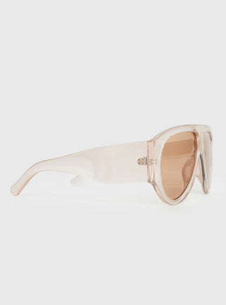 Porschia Sunglasses Clear  Amber