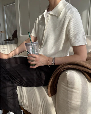 Summer cotton color cardigan