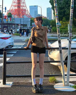 Slim-fit shorts