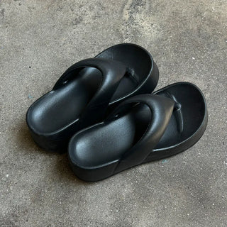 Platform beach sandals