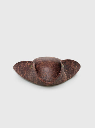 October Sky Pirate Hat Brown