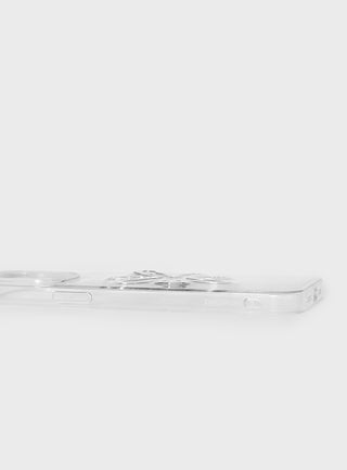 Blink Twice iPhone Case Clear  Silver