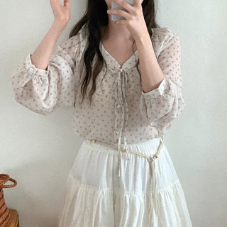 Mini skirt with belt