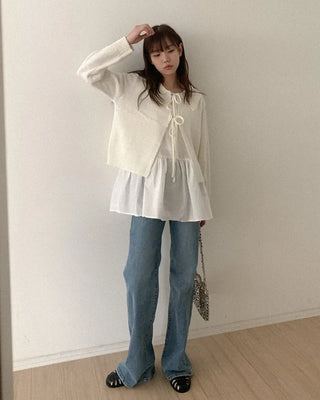 Cotton Frill Tunic