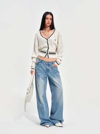 Luminous White Newport Resort Knitwear