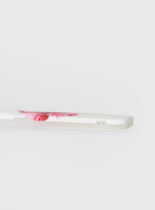 Hibiscus Heart Iphone Case Pink