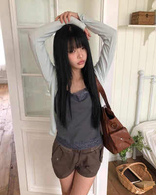Cropped cardigan