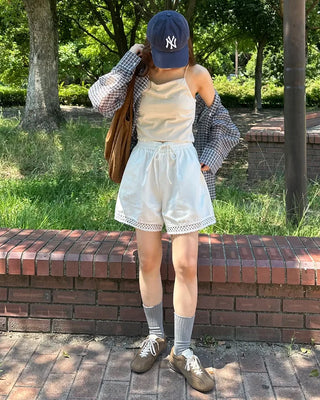 Suede round sneakers