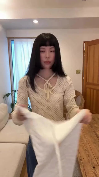 Dot Puff Long-Sleeve T-Shirt
