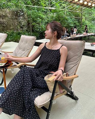 Flower Camisole Long Dress