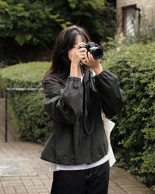 Cotton military jacket