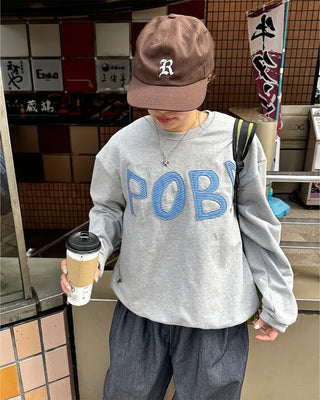 (Unisex) POBA Washing Sweatshirt