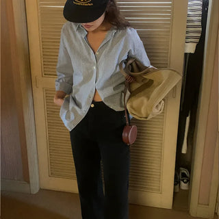 Black denim pants