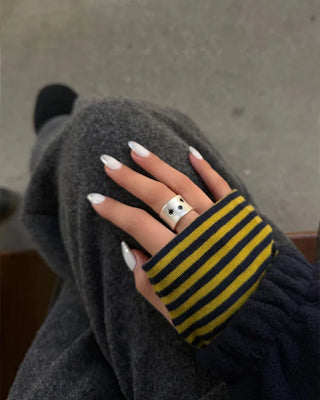 Three-Star Wide Ring
