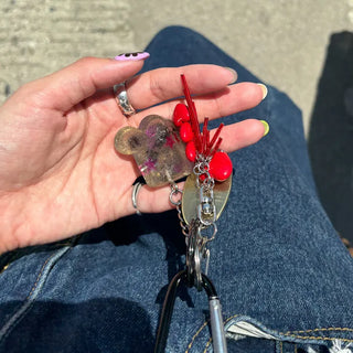 Red Heart Keychain