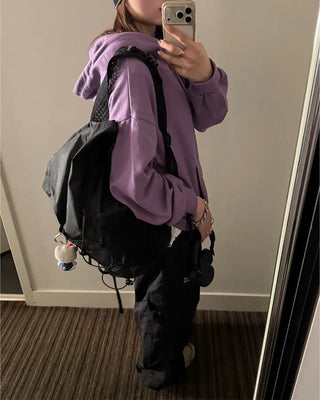 Washed Hooded Zip-Up