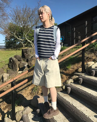 Bermuda cotton pants