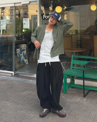 Double-Tuck Sweatpants
