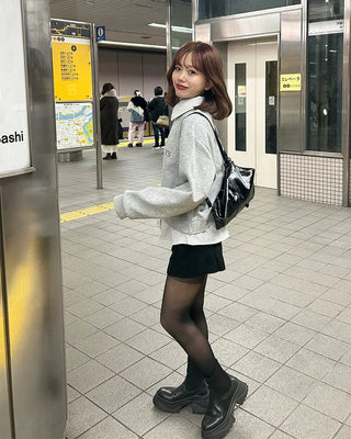 2-way leather shoulder bag