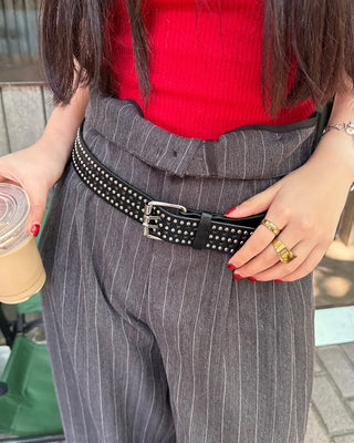 Triple Stud Big Belt