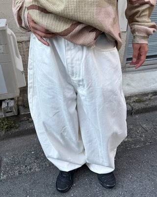 Balloon cotton pants