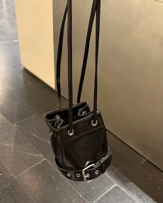 Belt bucket bag