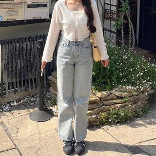 Sheer open cropped cardigan