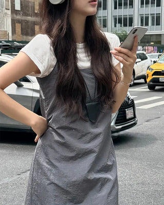 Summer Ribbon Bustier Dress