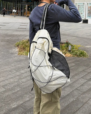 Drawstring Nylon Backpack
