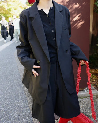 Oversized single jacket