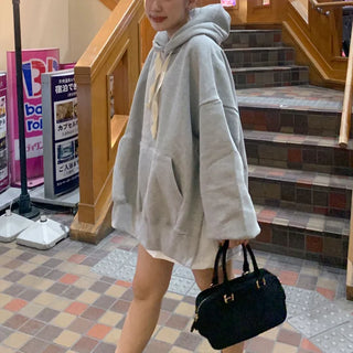 Side-slit hooded parka