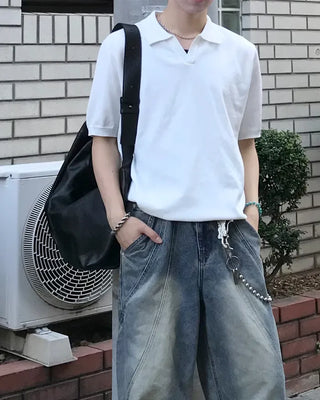 Leather crossbody bag