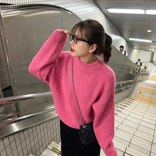 Loose wool knit