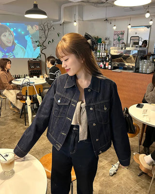 Standard cropped denim jacket