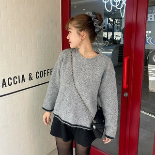 Knitted scrunchie set