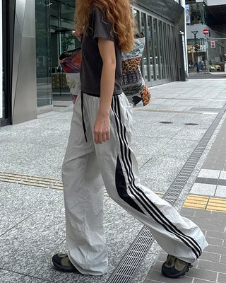 Side Round Point Windbreaker Pants