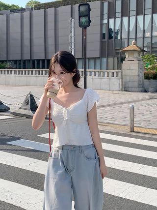 Ribbon Butterfly Blouse