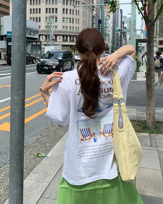 Back print T-shirt