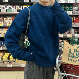 Simple Warm Round Knit