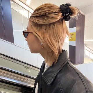 Silk scrunchie