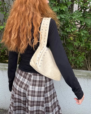 Studded Shoulder Bag