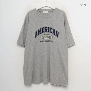 (Unisex) American Print Short-Sleeve T-Shirt