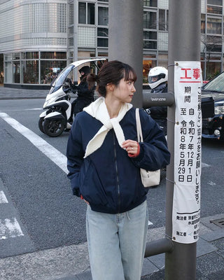 Knitted wrap hooded scarf