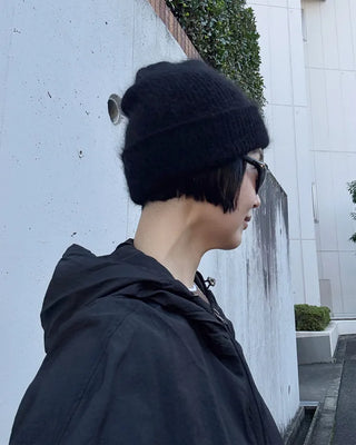 Angora beanie