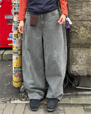(Unisex) Back Button Balloon Pants