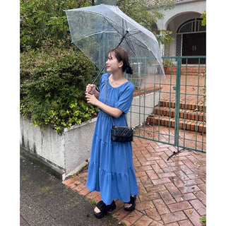 Tiered long dress