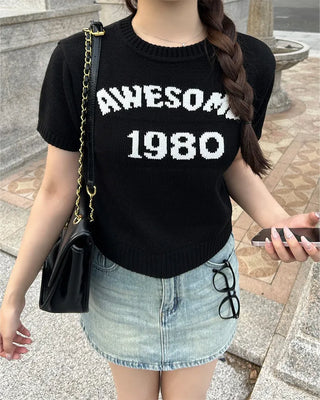 1980 Half-Sleeve Knit