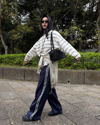 Soft border long-sleeved T-shirt