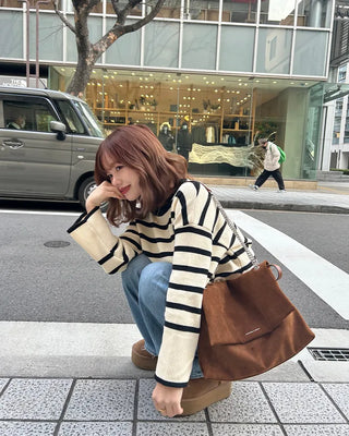Striped Oversized Knit